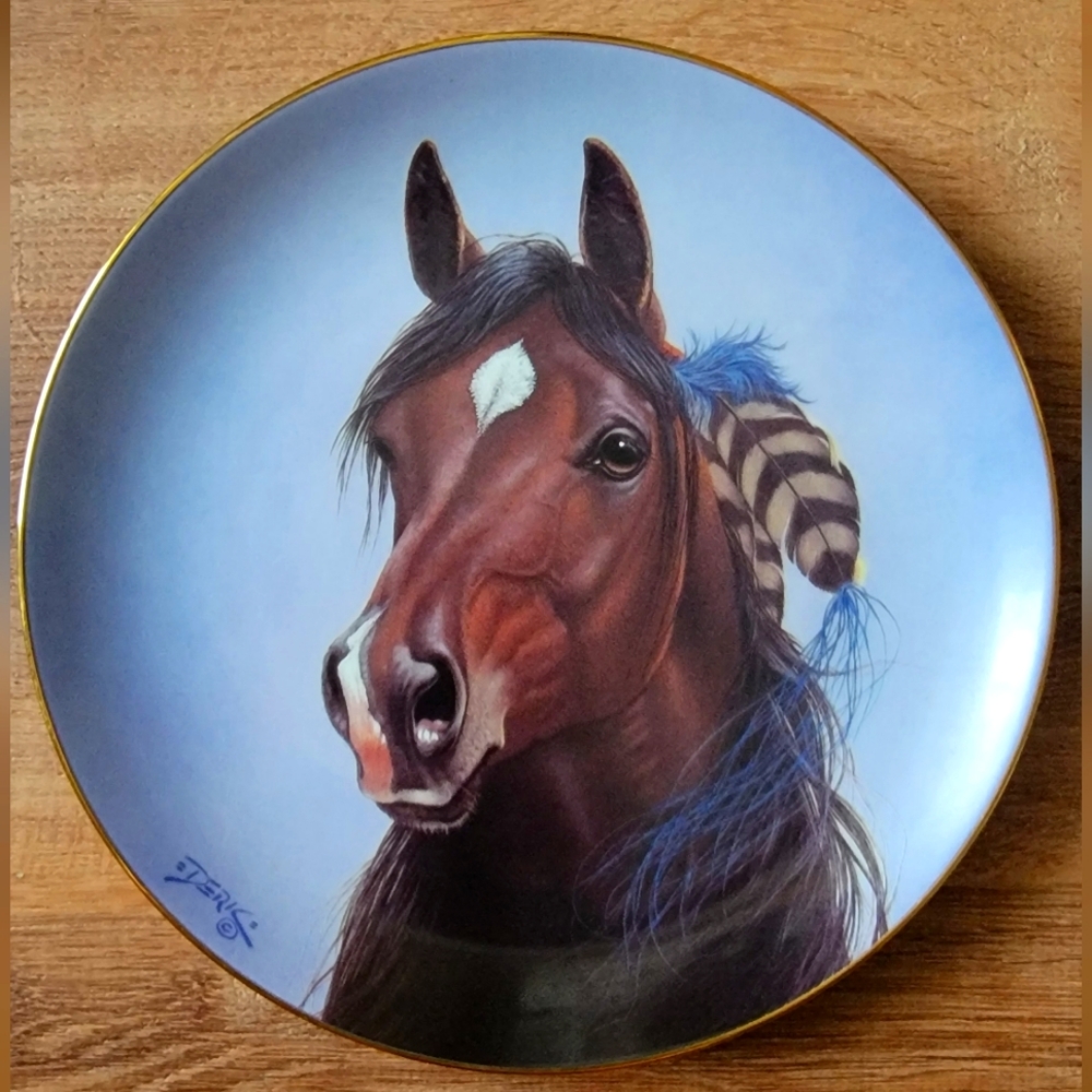 The Danbury Mint "Shining Spirit" Collectible Plate